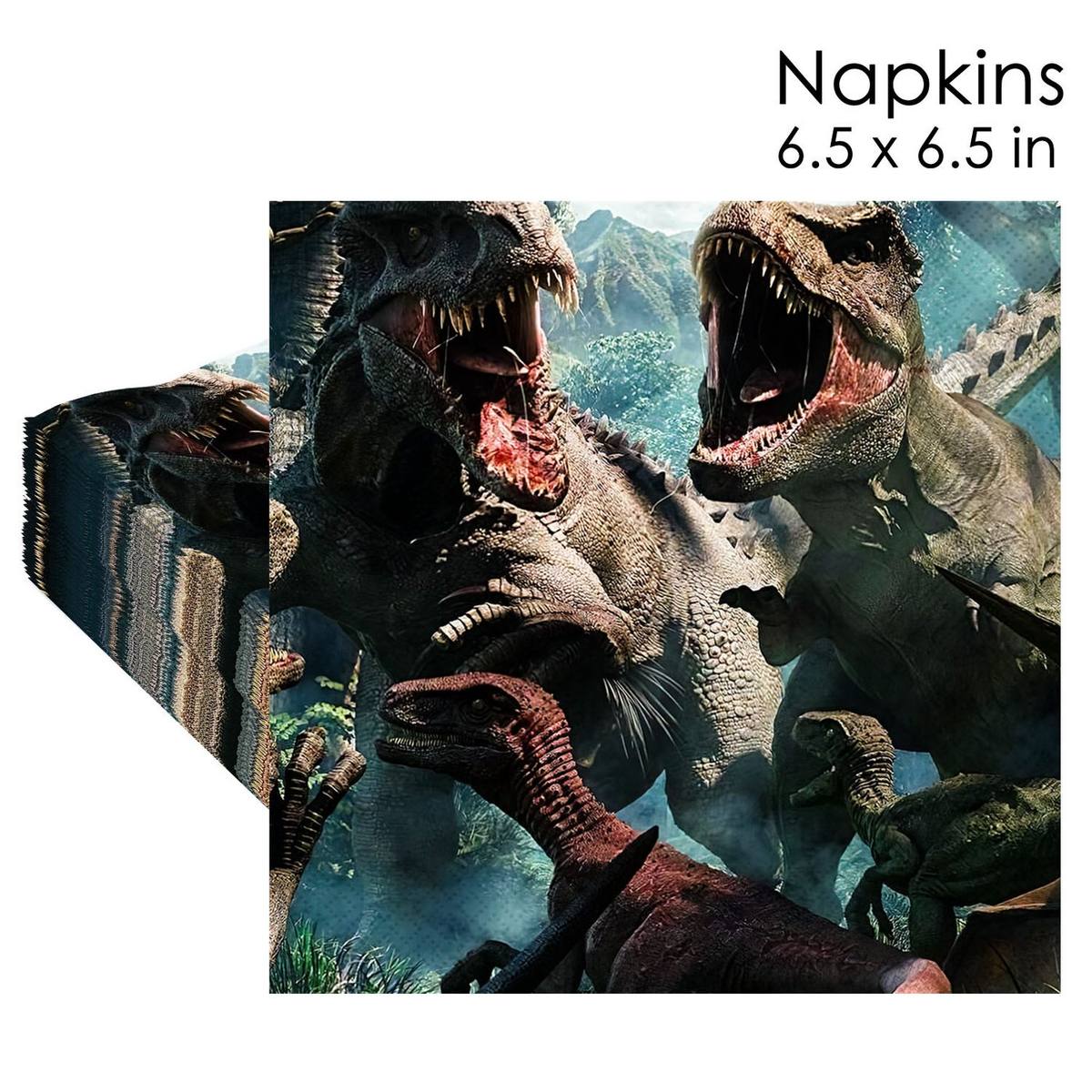 Dinosaur T-Rex Napkins