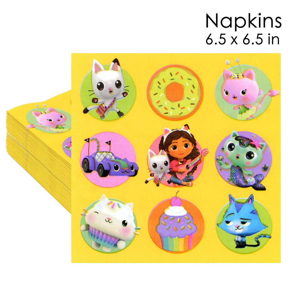 Kids Cartoon Characters Napkins